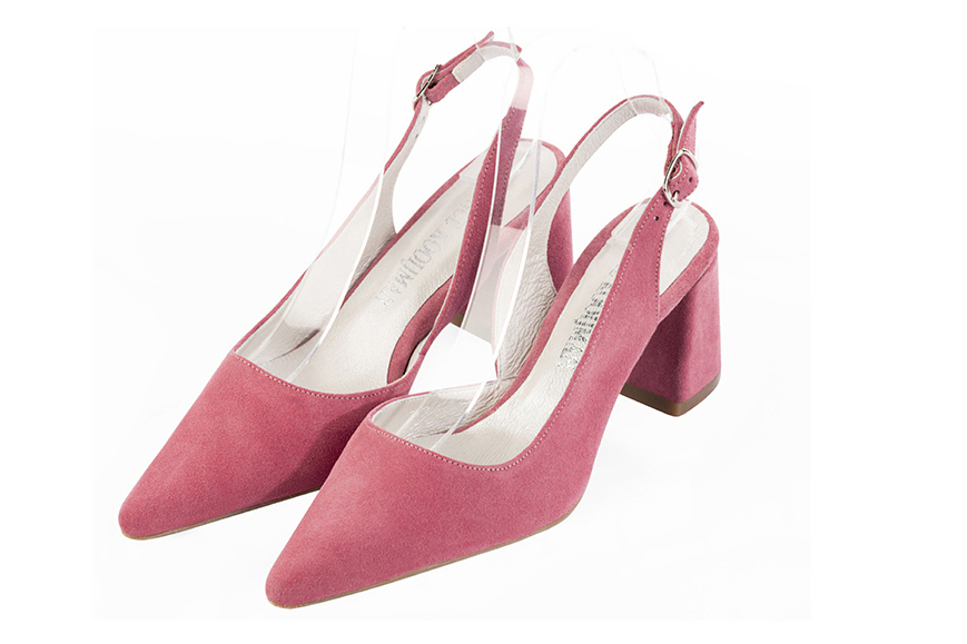 Carnation pink dress shoes for women - Florence KOOIJMAN